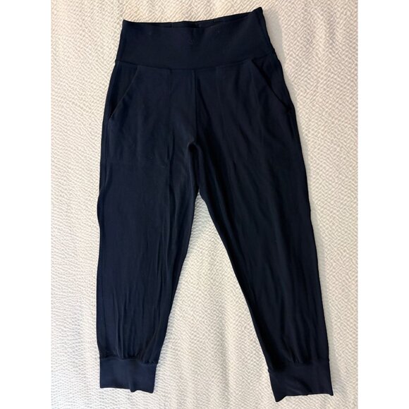 EXCELLENT Lululemon Align Jogger Crop 23" Yoga Leggings True Navy Size 4 - Picture 2 of 10